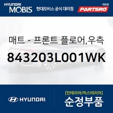 순정 카매트(조수석) (843203L001WK) 그랜저TG 현대모비스 부품 공식대리점 온라인쇼핑몰 파츠로