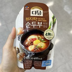 [홈플러스] 씨제이 다담순두부찌개양념 140g x 5개, 종이박스포장