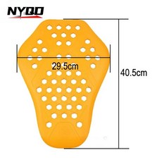 보호대 오토바이 라이딩 세트 보호 기어 CE 슬로우 리바운드 충격 흡수 내장 보호 액세서리 보호대 Zapato Moto, [02] Back protection, 1개
