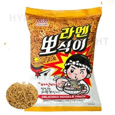 라멘 뽀식이 100g X 10개 라면땅 에낙 뿌셔뿌셔 세계과자점 군것질