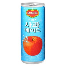 델몬트 스퀴즈 사과에이드 240ml 30캔, 롯데-델몬트스퀴즈사과240㎖(30, 상세페이지 참조