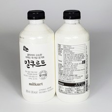 숲골 무가당 밀쿠르트 임실치즈마을 농후발효유 떠먹는 요거트 900ml, 1개