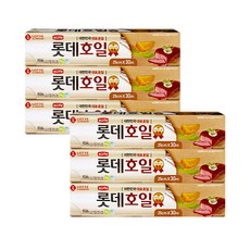 롯데 이라이프 쿠킹호일 25cm x 30m 두께18, 6개