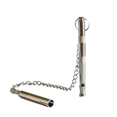 Dog Whistle Flute Adjustable Frequency Cat Metal With Chain Recall Practical Stop Barking Pet Supplies Portable Training Tools