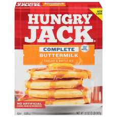 Hungry Jack 컴플리트 버터밀크 팬케이크 앤 와플 믹스, 907g, 4개