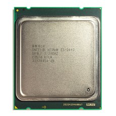 중고 CPU Intel Xeon E5-2643 제온 E5-2643 프로세서
