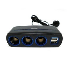 아이팝 블루라인 듀얼 USB 3구소켓, 1개