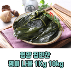 영양 집반찬 명이 나물 1Kg 명이나물10kg 명이나물장아찌 업소용명이나물