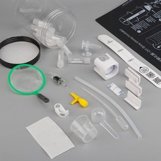 DIY 염수 새우 알 부화기 아르테미아 키트 수족관 수족관용 어항 해치 도구, 1개
