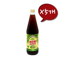 [Inno Superfood] 이노 슈퍼푸드 100% 유기농 노니 주스 1000ml_X5, 5개, 1000ml