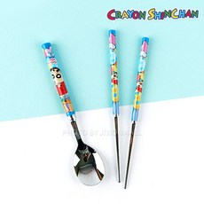 짱구는못말려 주니어 스푼젓가락, 즉시할인! 무료배송! 본상품선택, 상세페이지 참조, 1개