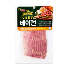 롯데 스모크 하우스 베이컨 85g 무료배송/냉장 아이스박스포장 에어프라이어 참나무 훈연 캠핑 브런치 볶음밥 샌드위치 토스트 맥주 안주, 3팩