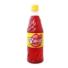 오뚜기 딸기시럽 1kg, 2개