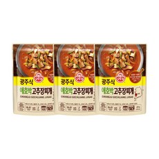 오뚜기 광주식 애호박고추장찌개 450g 3개, 단품