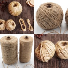 마끈 황마끈 마끈공예 포장지끈, 1개, 마끈_대용량-3mm