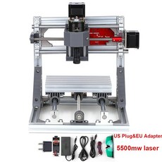 업그레이드 버전 CNC 1610 GRBL 제어 DIY 미니 CNC 기계 조각사 오프라인 컨트롤러 ER11 작업 영역 160*100, 03 5500mw laser