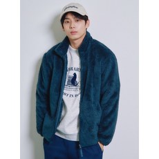 [폴햄] 공용 플러피 하이넥 집업 PHE4TC3340