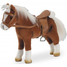 독일직수입 G'tz 3401099 쇼 점핑 토너먼트 우승자 말 인형 (스톡 마 27cm) - 스탠딩 인형33cm 높은 쟁기 말 - 안장 굴레 및, 단일옵션