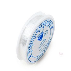 우영스타 비즈 공예 와이어 비즈목걸이재료, 0.6mm