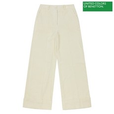 베네통 Corduroy cabra wide pants 1F 4HCYDF00R 1M0