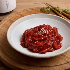 [식품의즐거움] 강원도 저염식 가리비 젓갈 500g, 1개