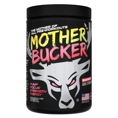 Mother Bucker Pre-Workout 마더버커 프리워크아웃 20서빙, Strawberry/Mango/Pineapple, 1개, 390g