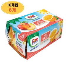 DOLE 돌 다이스 복숭아 컵과일, 96개, 113g