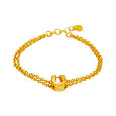 순금말발굽팔찌