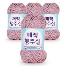 필립섬유 쎄비 매직 행주실 80g x 4p, 31 인디핑크, 4개