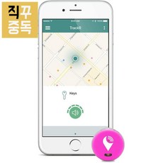 트래커 픽셀 블루투스 위치 추적기 핑크 TrackR pixel, 단품, 단품