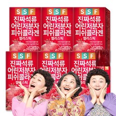 순수식품 진짜 석류 저분자 피쉬콜라겐 젤리 스틱, 300g, 6개