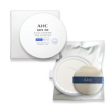 2023최신상 AHC 세이프온 시카 카밍 선 쿠션 ahc 박세리 선쿠션 +블루베리팩1매, 본품1+리필1+사은품, 25g, 1세트