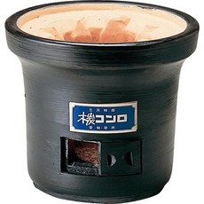 쿠로키탄 쿡탑 블랙 미카와 9호 칠륜 탁상 일본제 업무용 야키니쿠 호르몬 숯, 한개옵션2, 한개옵션0