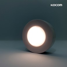 코콤 무선 LED 퍽라이트 조명 장식, 1set