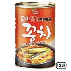 동원 김치찌개용 꽁치 300g x 12캔, 12개