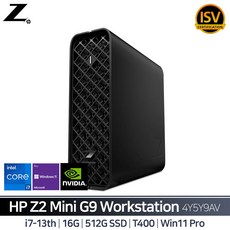 HP Z2 Mini G9 R 워크스테이션 4Y5Y9AV i7_T400 (i7-13700/16G/512G/T400/Win11 Pro)