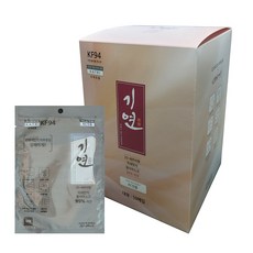 DK KF94 방역 보건 마스크 2D 새부리형 50매 대형 개별포장, 1개, 화이트