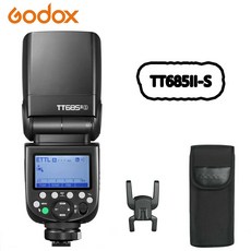 고독스 TT685II TTL 스피드라이트 고속동조 스피드라이트 플래시 2.4G 무선 X 시스템 Godox TT685II C/N/S/F/O, Godox TT685II-S, 1개