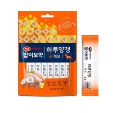 하림펫푸드 밥이보약 DOG 하루양갱 피모 56g(8gx7개입), 1개