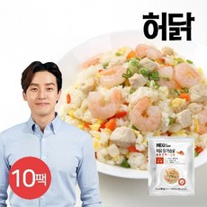 허닭 닭가슴살 새우 곤약볶음밥 250g 10팩, 03닭가슴살새우곤약볶음밥 10팩