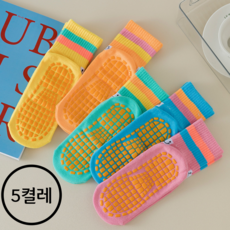 양양말랑 여성용 효도양말 요양원 논슬립 어르신 서빙 미끄럼방지 양말 5켤레