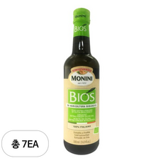 모니니 유기농 클라시코 엑스트라버진 올리브오일, 7개, 500ml