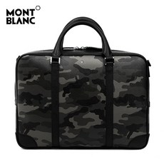 명품 MONTBLANC 몽블랑 118667 사토리얼 도큐먼트 케이스 스몰(그레이 카모플라쥬)
