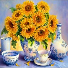 해바라기피포페인팅