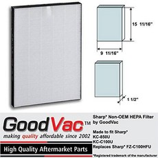 GOODVAC Replacement HEPA Filter to fit Sharp FZ-C100HFU KC-850/270679, 상세내용참조, 상세내용참조, 상세내용참조