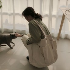 Romantic Lounge Denleave 大容量帆布環保包