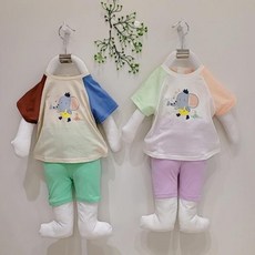 아가방썬4부쫄바지