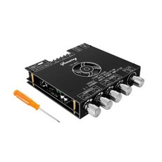  YS-AS21 2*220W + 350W 채널 BT 디지털 파워 앰프 보드 서브 우퍼 고음 오디오 APP TPA3255 블루투스 5.1, 01 YS-AS21 