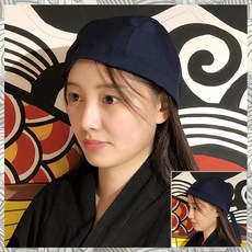 두건 일본식 식당 요리 머리수건 종업원 라면 초밥가게 요리사 모자남녀