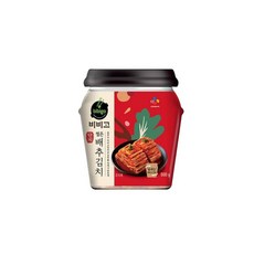 비비고 썰은배추김치(용기)500gx3개, 500g, 3개